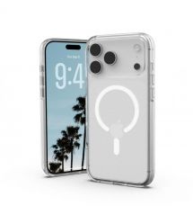 UAG Чехол для iPhone 17 Pro Max, Scout Clear MagSafe, Ice/White