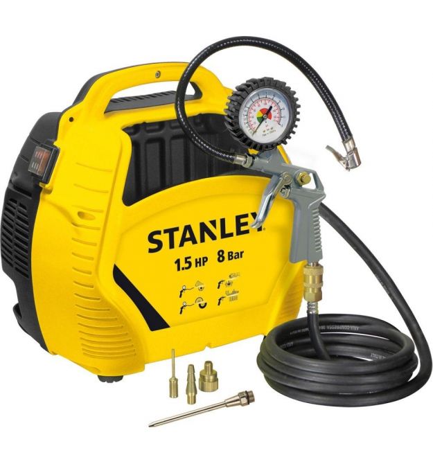Stanley Stanley air compressor oil-free 1100W 180l/min 8bar 6.1kg
