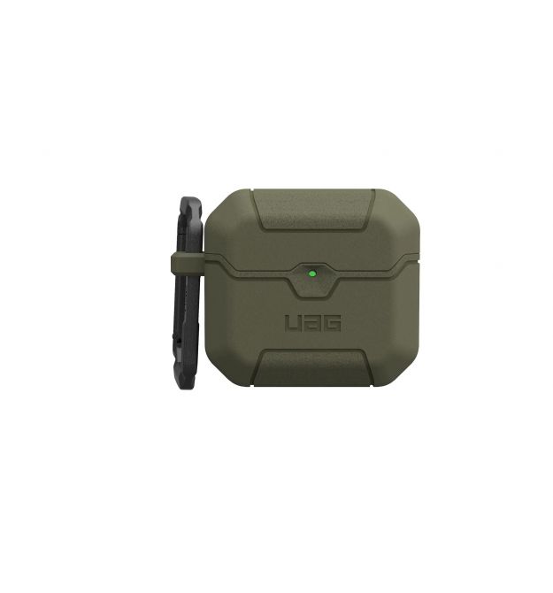 UAG Scout case for AirPods (Gen 4, 2024), Scout, Olive Drab