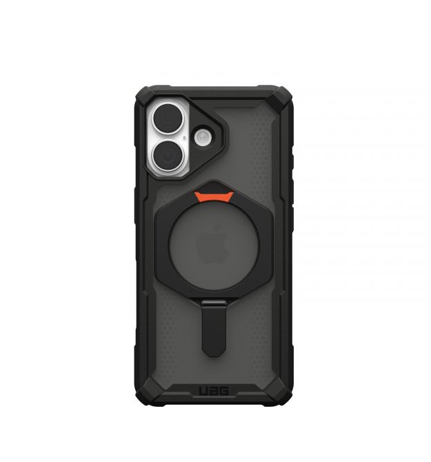 UAG Чехол для iPhone 17, Plasma XTE MagSafe, Black/Pop Orange