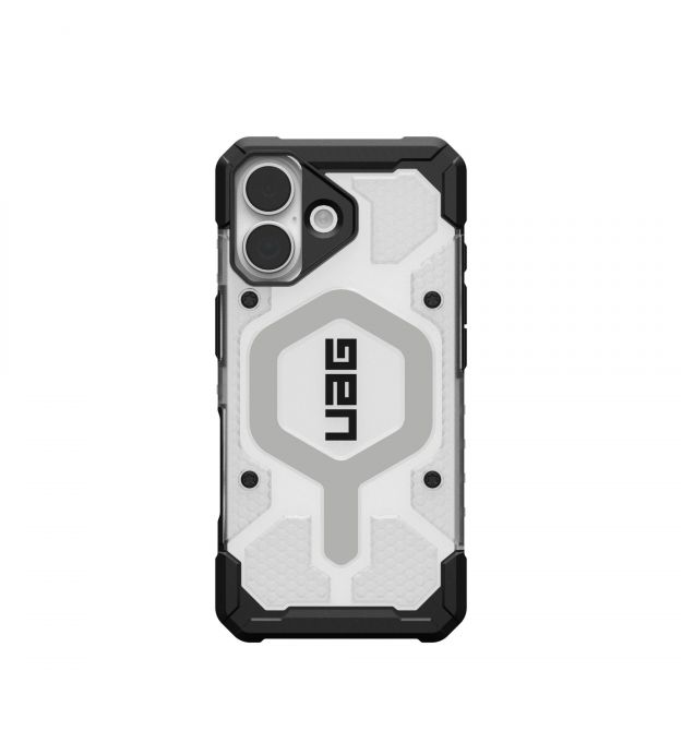 UAG Чехол для iPhone 17, Pathfinder Clear MagSafe, Ice/Silver