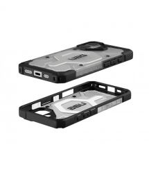UAG Чехол для iPhone 17, Pathfinder Clear MagSafe, Ice/Silver