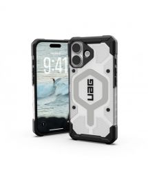 UAG Чехол для iPhone 17, Pathfinder Clear MagSafe, Ice/Silver