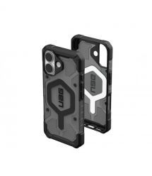 UAG Чехол для iPhone 17, Pathfinder Clear MagSafe, Ash/Black