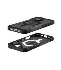 UAG Чехол для iPhone 17, Pathfinder Clear MagSafe, Ash/Black