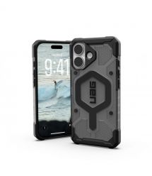 UAG Чехол для iPhone 17, Pathfinder Clear MagSafe, Ash/Black
