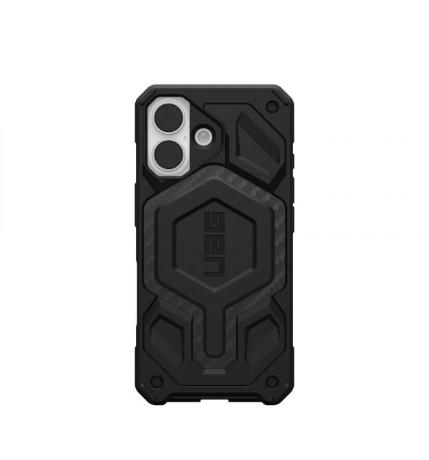 UAG Чехол для iPhone 17, Monarch Pro MagSafe, Carbon Fiber