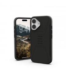 UAG Чехол для iPhone 17, Civilian MagSafe, Black