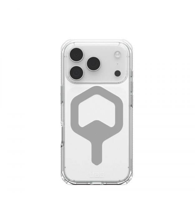 UAG Чехол для iPhone 17 Pro, Plyo MagSafe, Ice/Silver