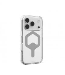 UAG Чехол для iPhone 17 Pro, Plyo MagSafe, Ice/Silver