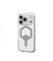 UAG Чехол для iPhone 17 Pro, Plyo MagSafe, Ice/Silver