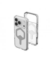 UAG Чехол для iPhone 17 Pro, Plyo MagSafe, Ice/Silver