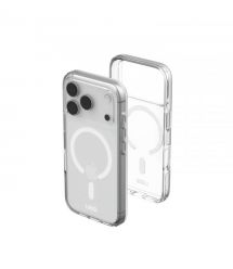 UAG Чехол для iPhone 17 Pro, Scout Clear MagSafe, Ice/White