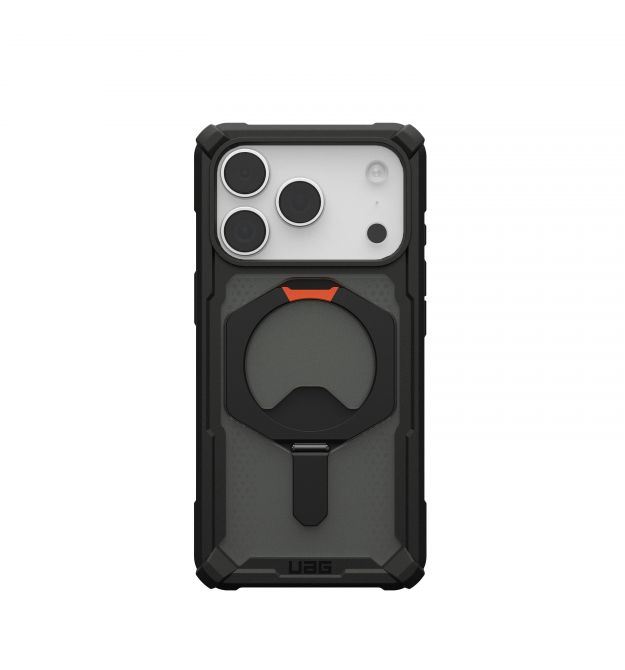 UAG Чехол для iPhone 17 Pro, Plasma XTE MagSafe, Black/Pop Orange
