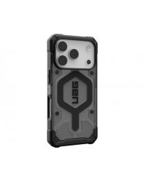 UAG Чехол для iPhone 17 Pro, Pathfinder Clear MagSafe, Ash/Black