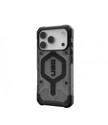UAG Чехол для iPhone 17 Pro, Pathfinder Clear MagSafe, Ash/Black