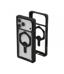 UAG Чехол для iPhone 17 Pro Max, Plasma XTE MagSafe, Black/Clear