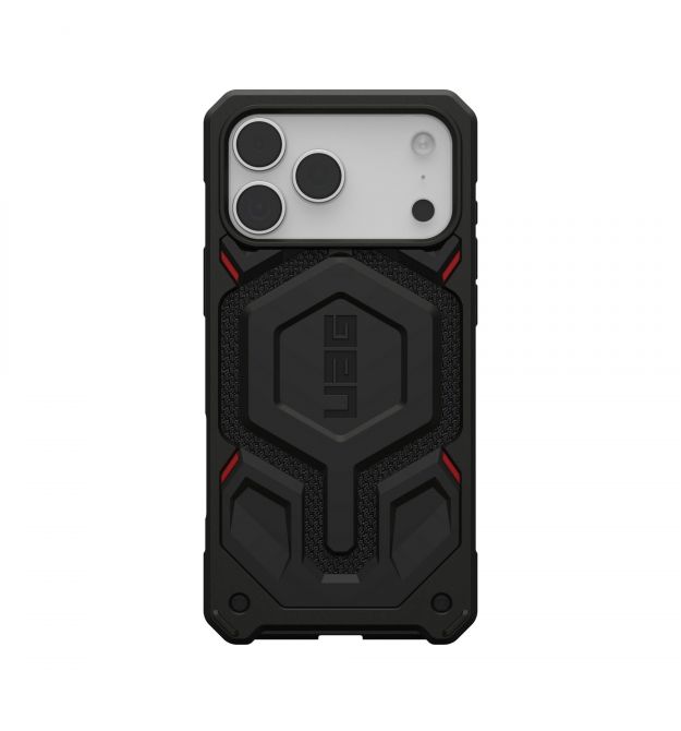 UAG Чехол для iPhone 17 Pro Max, Monarch Pro MagSafe, Kevlar Black