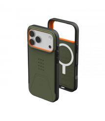UAG Чехол для iPhone 17 Pro Max, Civilian MagSafe, Olive/Orange