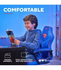 Trust Крісло GXT 703SM Revvo, ПУ шкіра, Foldable Armrests, синій