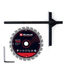 Einhell Пила дискова акумуляторна TP-CS 18/165 Li BL-Solo безщіткова 18В 5000об/хв 165х20мм 2.95кг без АКБ та ЗП