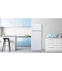 TCL Холодильник с верхн. мороз., 144x55х54.5, холод.отд.-197л, мороз.отд.-40л, 2дв., A++, ST, белый