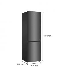 TCL Холодильник с нижн. мороз., 182.3x54.5x54.5, холод.отд.-187л, мороз.отд.-73л, 2дв., А++, ST, нерж
