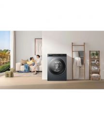 TCL Стиральная машина фронтальная, 9кг, 1400, A+++, 57см, дисплей, пар, инвертор, серый