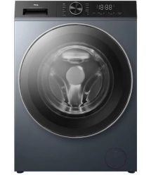 TCL Стиральная машина фронтальная, 8кг, 1400, A+++, 53см, дисплей, пар, инвертор, серый