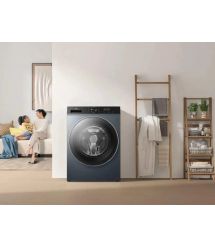 TCL Стиральная машина фронтальная, 8кг, 1400, A+++, 53см, дисплей, пар, инвертор, серый