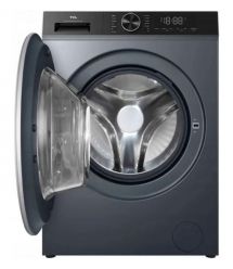 TCL Стиральная машина фронтальная, 8кг, 1400, A+++, 53см, дисплей, пар, инвертор, серый