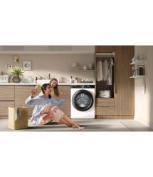 TCL Стиральная машина фронтальная, 8кг, 1400, A+++, 53см, дисплей, пар, инвертор, белый