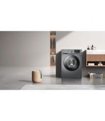 TCL Стиральная машина фронтальная, 10кг, 1400, A+++, 60см, дисплей, пар, инвертор, серый