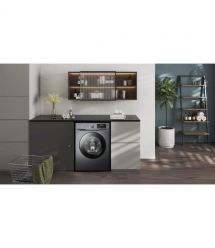 TCL Стиральная машина фронтальная, 10кг, 1400, A+++, 60см, дисплей, пар, инвертор, серый