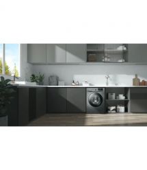 TCL Стиральная машина фронтальная, 10кг, 1400, A+++, 60см, дисплей, пар, инвертор, серый