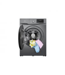 TCL Стиральная машина фронтальная, 10кг, 1400, A+++, 60см, дисплей, пар, инвертор, серый