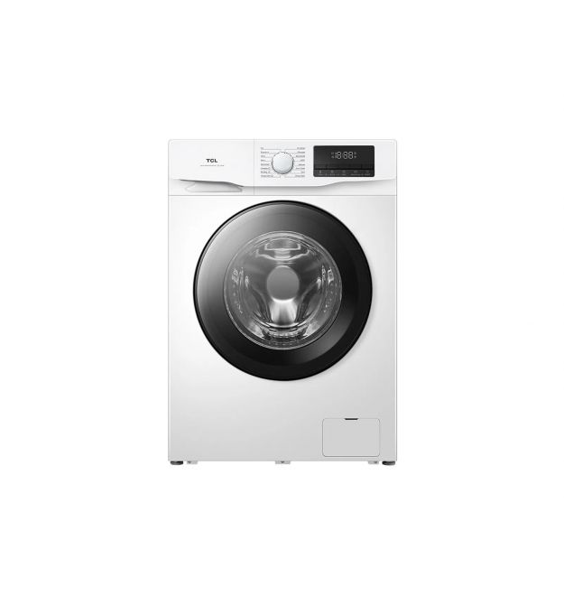 TCL Стиральная машина фронтальная, 10кг, 1400, A+++, 60см, дисплей, пар, инвертор, белый