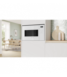 Bosch Bosch Microwave oven built-in, 25L, electronic control, 900W, grill, display, white