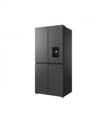 TCL Холодильник SBS, 185х84х68, холод.отд.-297л, мороз.отд.-169л, 4 дв., A++, NF, инв., диспл внешн., диспенсер, нерж