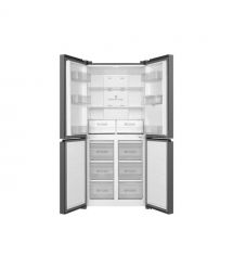 TCL Холодильник SBS, 185х84х68, холод.отд.-297л, мороз.отд.-169л, 4 дв., A++, NF, инв., диспл внешн., диспенсер, нерж
