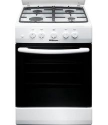 Hansa Cooker gas, 56L, 50x60cm, cast-iron, white