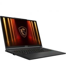 MSI Ноутбук Stealth A16 AI+ A3XWHG-067XUA 16" QHD+, AMD Ryzen AI 9 HX 370, 32GB, F1TB, NVD5070TI-12, DOS, чорний