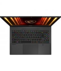 MSI Ноутбук Stealth A16 AI+ A3XWHG-067XUA 16" QHD+, AMD Ryzen AI 9 HX 370, 32GB, F1TB, NVD5070TI-12, DOS, чорний
