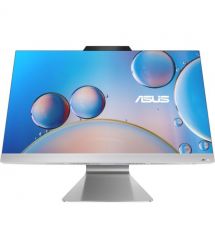 ASUS Комп'ютер персональний моноблок M3702WFAT-WPF0030 27" FHD AG Touch, AMD R5-7520U, 8GB, F1TB, UMA, WiFi, кл+м, Без ОС, білий