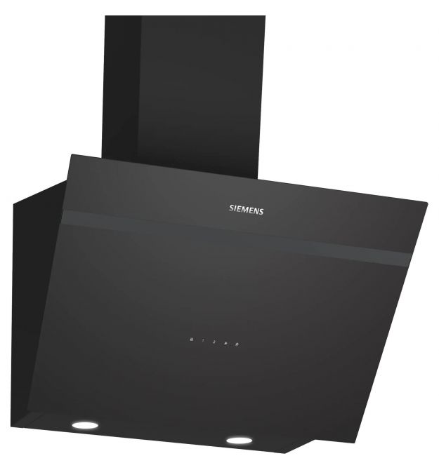 Siemens hood chimney, 60cm, 700 m.cub/h, black