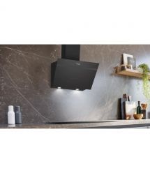 Siemens hood chimney, 60cm, 700 m.cub/h, black