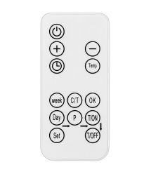 Neo Tools Панель інфрачервона, 600Вт, дистанційне управління, 100х60х3.8см, IP24, термостат, білий