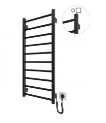 Hygge Family Рушникосушка електрична Leeds, 970х430х80мм, таймер-регулятор, сталь, чорний матовий