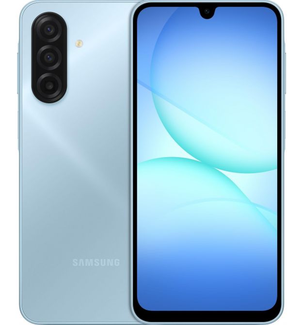 Samsung Смартфон Samsung Galaxy A17 (A175) 6.7" 4/128ГБ, 2SIM, 5000мА•год, блакитний
