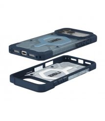 UAG Чохол+ремінець UAG для iPhone 17 Pro Max, Pathfinder Clear MagSafe Bundle, Blues Lanyard